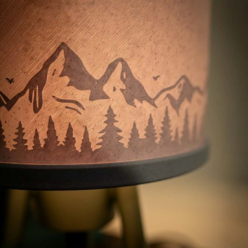 Mountain Forest Table Lamp – Stylish LED - Image 5