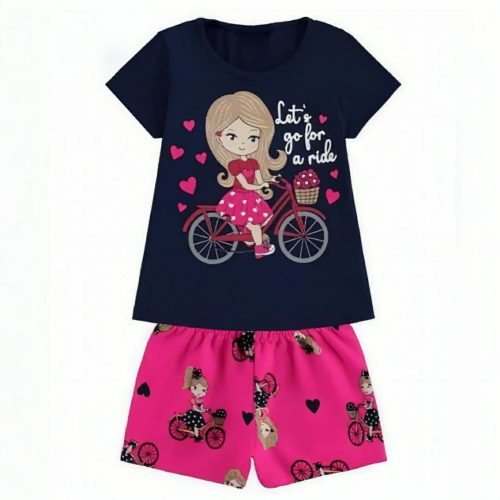 Kids Cotton T-Shirt & Pants Set - Image 4