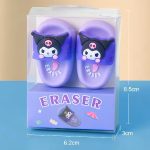 Slipper Shaped Mini Eraser Set (2Pcs)