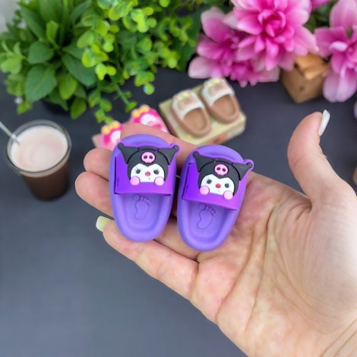 Slipper Shaped Mini Eraser Set (2Pcs) - Image 3