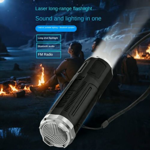 Wireless Stereo Flashlight Speaker-SY-322 - Image 6