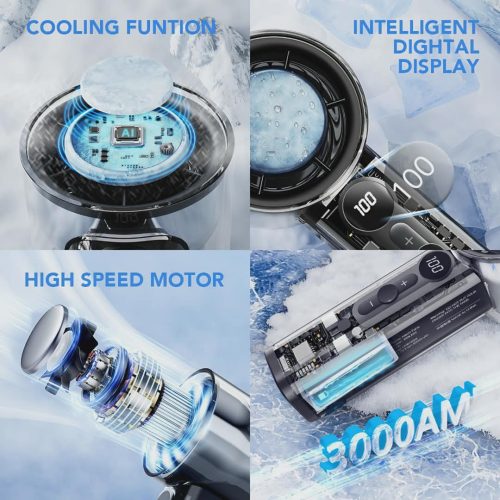 X05 Fan Portable High-Speed Ice Cooling Turbine (3,000 mAh) - Image 6