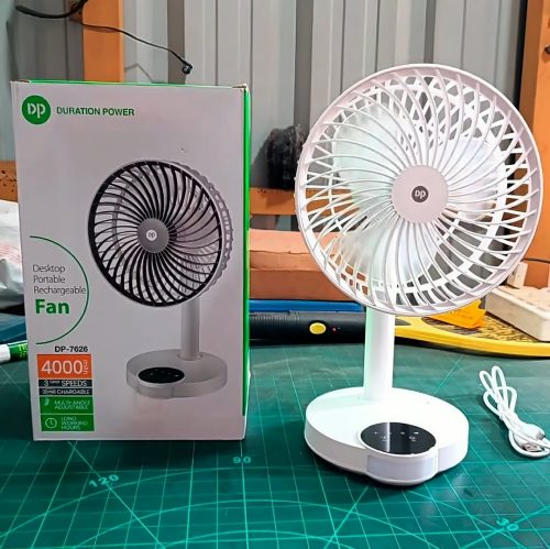 DP-7626 Rechargeable Table Fan (4000 mAh) - Image 6