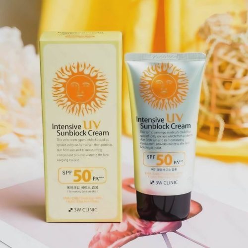 3W Clinic Intensive UV Unblock Cream-70 ML - Image 3