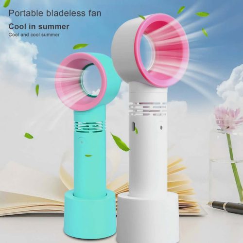 Bladeless Mini High-Speed Desktop Fan With 3 Speeds - Image 4