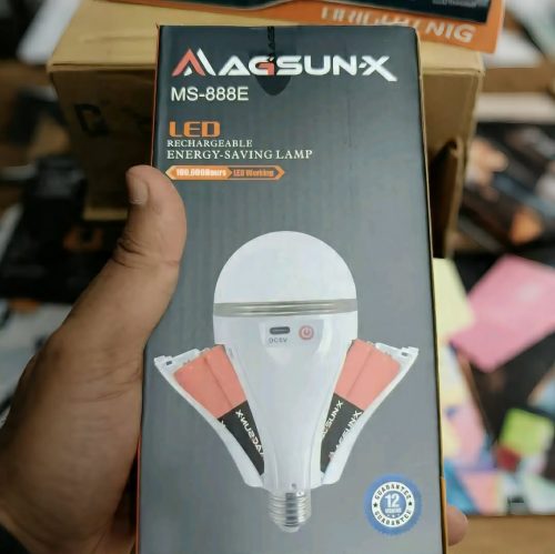 30W LED Rechargeable Energy Saving Lamp (7200mAh+4 Battery) - Image 2