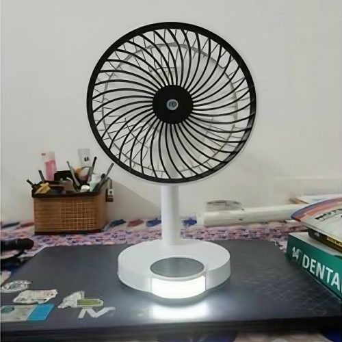 DP-7626 Rechargeable Table Fan (4000 mAh) - Image 3
