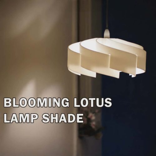 Blooming Lotus Lamp Shade