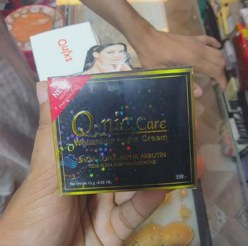 Q-nic Care Whitening Night Cream 15g - Image 7