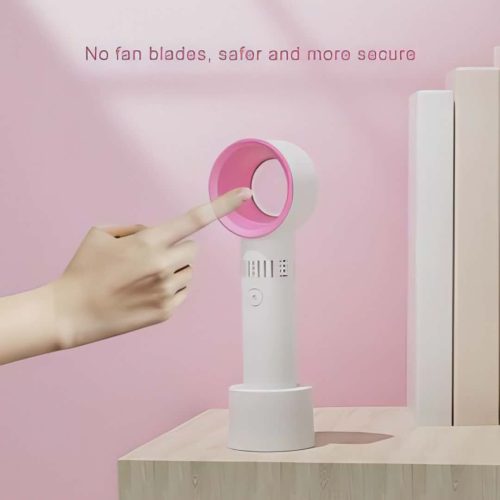 Bladeless Mini High-Speed Desktop Fan With 3 Speeds - Image 3