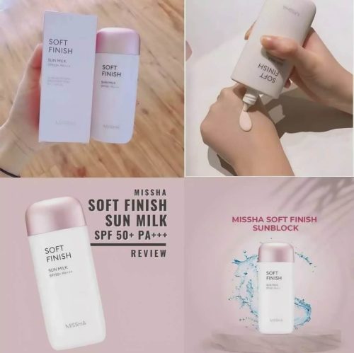 Soft Finish Sun Milk SPF50+ PA+++ (70ML) - Image 6