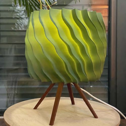 Strala Spiral Wave Lamp