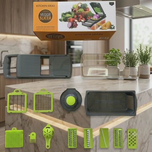 16 in 1 Kitchen Vegetable Slicer And Chopper for Quick and Easy Food Preparation - Image 2