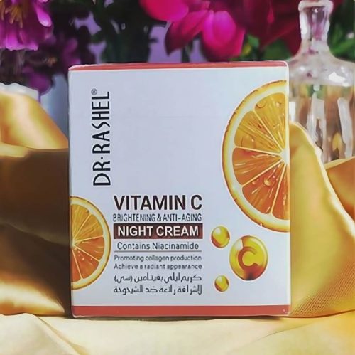 DR.RASHEL Vitamin-C Night Cream- 50gm - Image 2