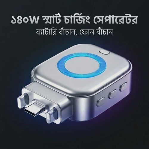 Type-C Auto Power Cut Off Charge Separator Protector Supports Up to 140W Charging - Image 7