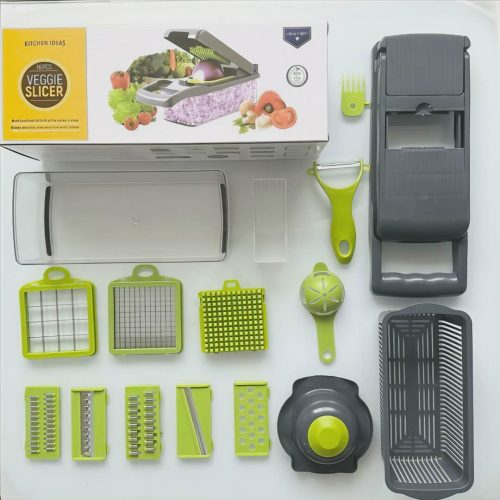 16 in 1 Kitchen Vegetable Slicer And Chopper for Quick and Easy Food Preparation