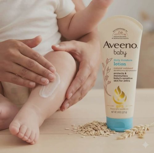 Aveeno Baby Daily Moistur Lotion-150 gm - Image 2