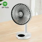 DP-7626 Rechargeable Table Fan (4000 mAh)
