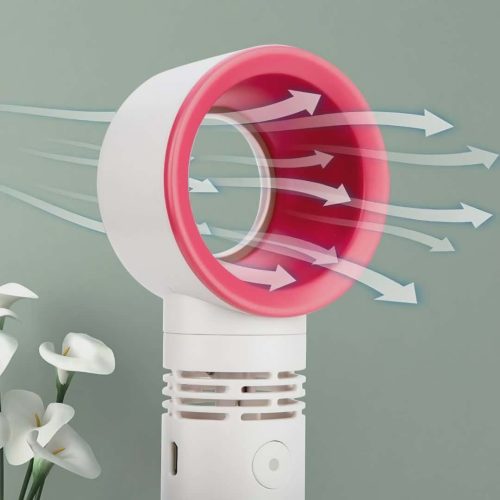 Bladeless Mini High-Speed Desktop Fan With 3 Speeds - Image 6