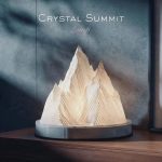 Crystal Summit Desk Lamp