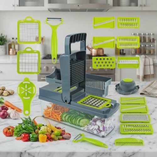 16 in 1 Kitchen Vegetable Slicer And Chopper for Quick and Easy Food Preparation - Image 3