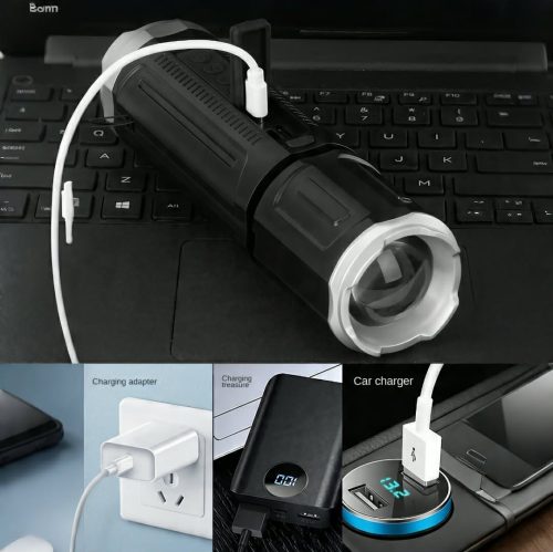 Wireless Stereo Flashlight Speaker-SY-322 - Image 5