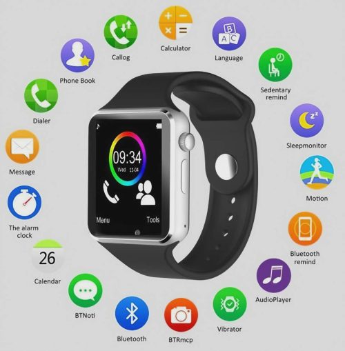 A1 Smart watch SIM Memory Supported Smart Watch