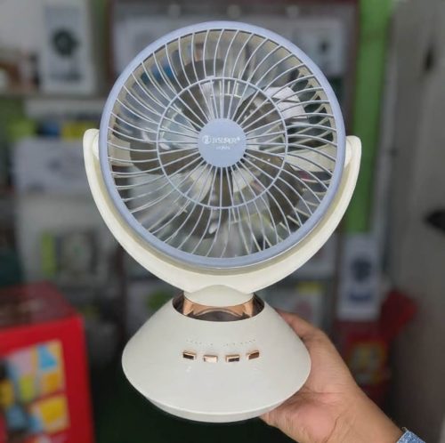 Jysuper-2570 9.4 Inch Rechargeable Table Fan (8000 mAh) - Image 5