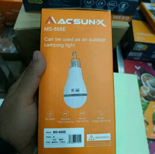 30W LED Rechargeable Energy Saving Lamp (7200mAh+4 Battery) - Image 3