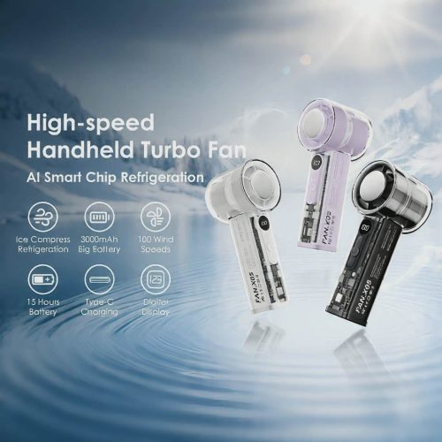 X05 Fan Portable High-Speed Ice Cooling Turbine (3,000 mAh) - Image 7