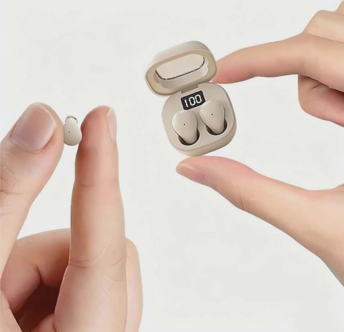 Mini Ultra-Small Hidden Side Sleeping Comfortable Wireless 5.3 Noise Reduction Bluetooth TWS - Image 7