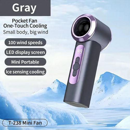 Premium High Speed Small Wind Cannon Turbine Handheld Refrigeration Small Violent Mini Portable Handheld Fan-24000 RPM - Image 9