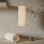 Scandi-Style Fluted Wall Lamp