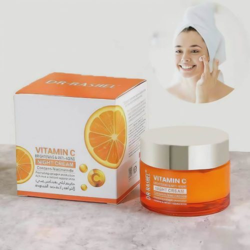 DR.RASHEL Vitamin-C Night Cream- 50gm - Image 6