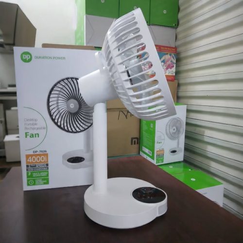 DP-7626 Rechargeable Table Fan (4000 mAh) - Image 2