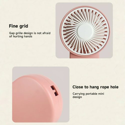 Battery Powered High Speed Mini Portable Slim Handheld Fan - Image 8