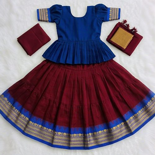 Baby Lehenga Set (Hand Make) - Image 7