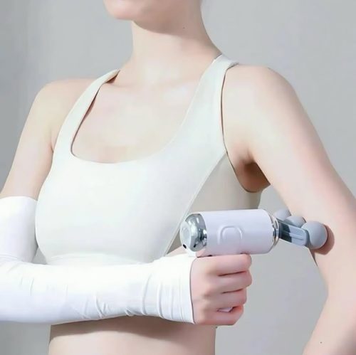 9 Head Deep Tissue Facial Massage Gun - Image 3