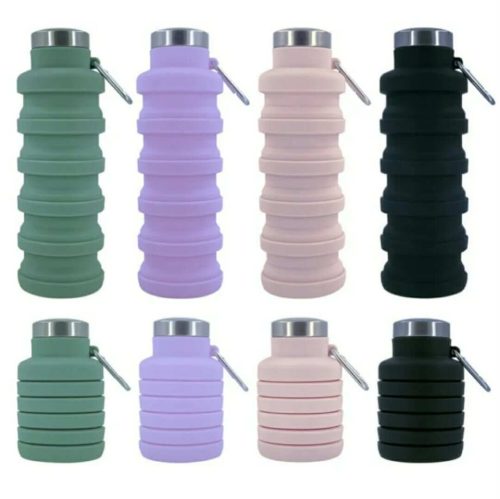 Folding Portable Silicone Water Bottle For Camping Outdoor Travel - Image 6