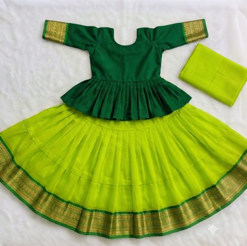 Baby Lehenga Set (Hand Make) - Image 9
