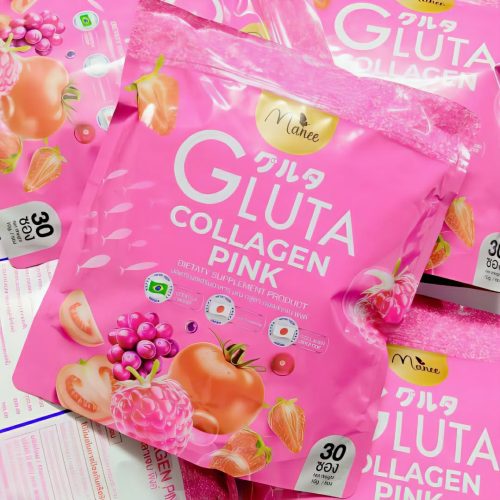 Gluta Collagen Pink Juice 1 Pack 30 Sachets - Image 3