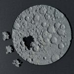 Moon Surface Jigsaw Puzzle-91 Pieces