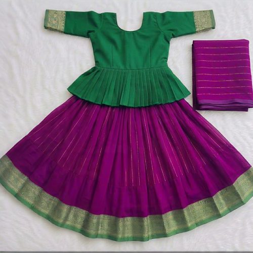 Baby Lehenga Set (Hand Make) - Image 6