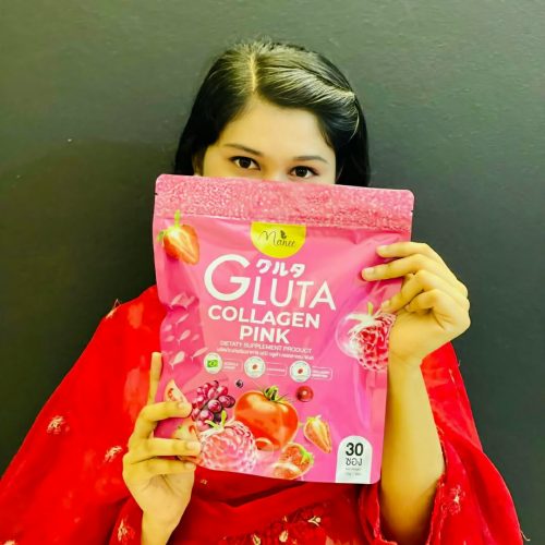 Gluta Collagen Pink Juice 1 Pack 30 Sachets - Image 4