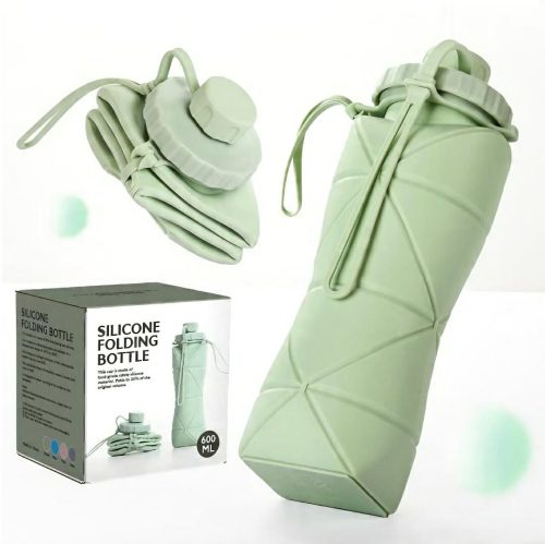 Silicone Foldable Water Bottle- 600 ML - Image 5