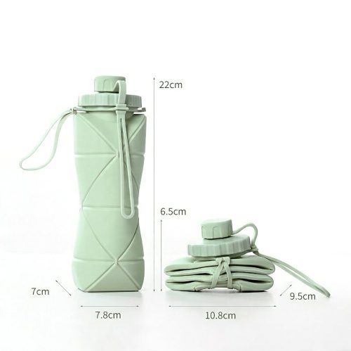 Silicone Foldable Water Bottle- 600 ML - Image 7