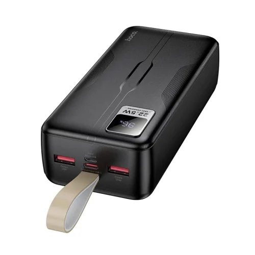 Hoco MMJ-25 Resolute Fully Compatible 22.5W 30000mAh Power Bank – Black - Image 4