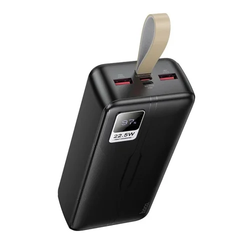 Hoco MMJ-25 Resolute Fully Compatible 22.5W 30000mAh Power Bank – Black - Image 2