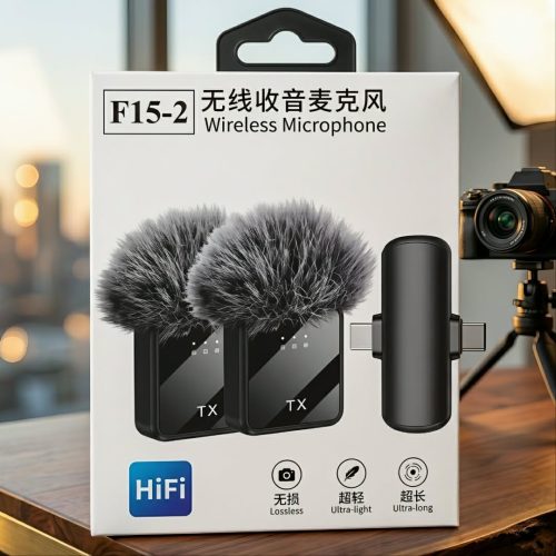 F15-2 Wireless 2 in 1 Microphone - Image 7