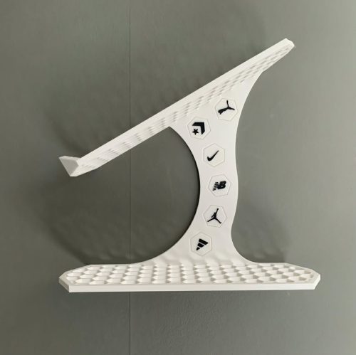 Adjustable Wall Mounted Shoe Display - Image 3